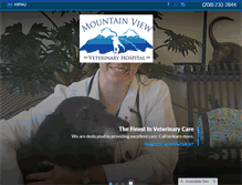 Tablet Screenshot of mountainviewvh.com